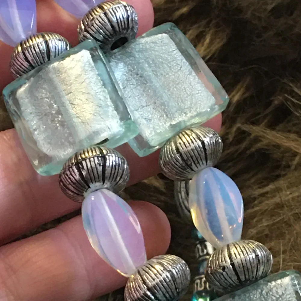 Vintage artisan glass